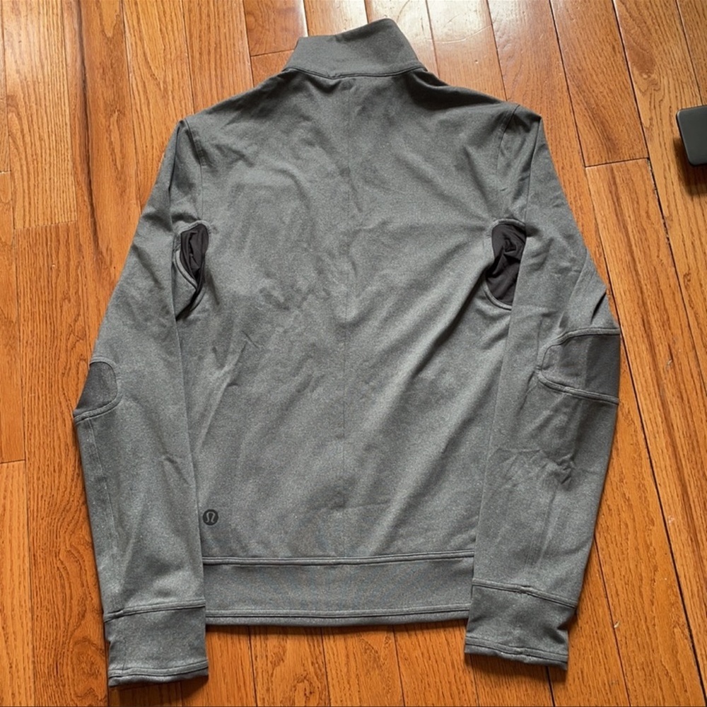 Lululemon full zip sweatshirt gray Medium - Picture 2 of 5